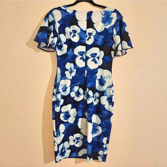 Calvin Klein Floral Sheath Dress - Picture 2 of 4